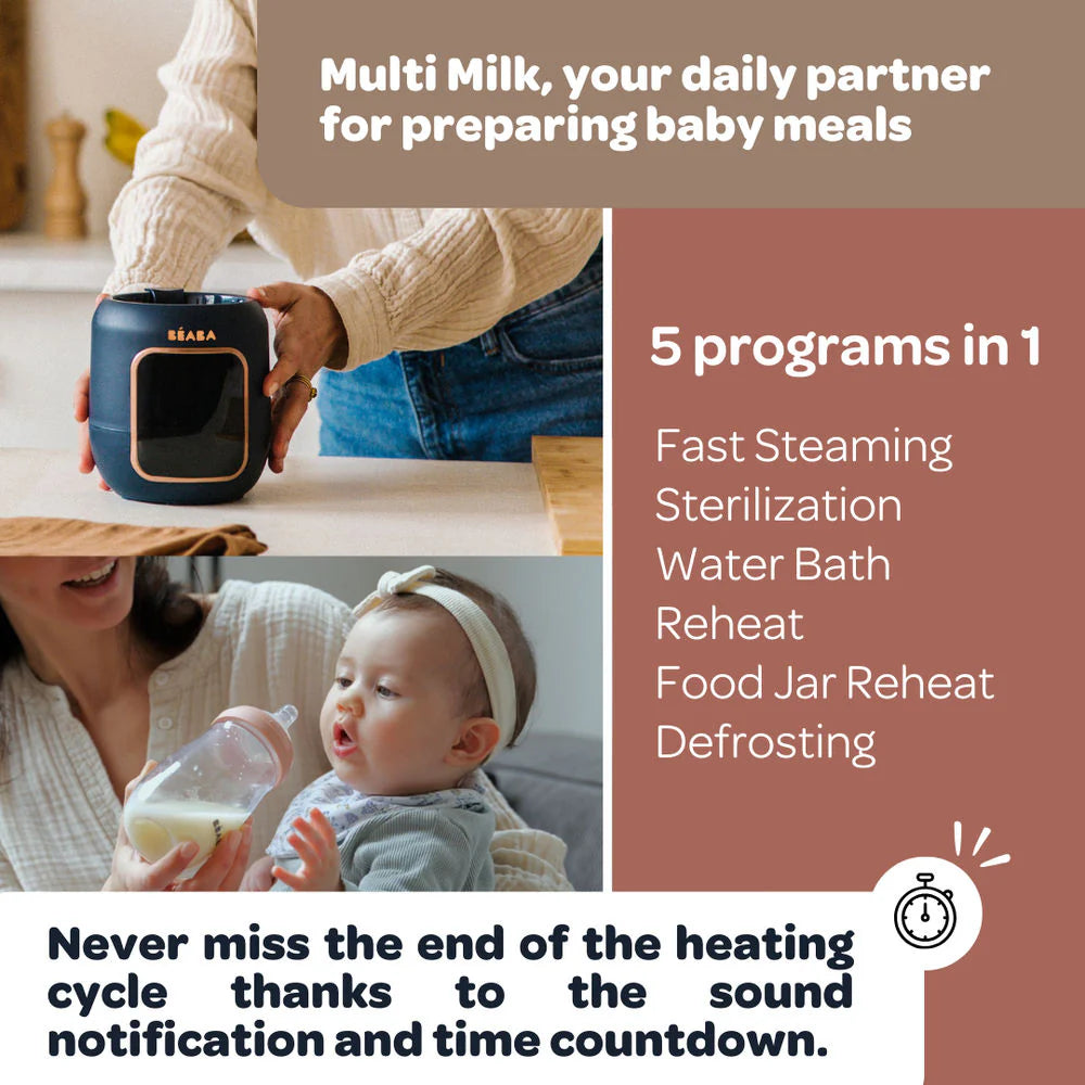 Beaba 5 in 1 Multi Milk Bottle Warmer