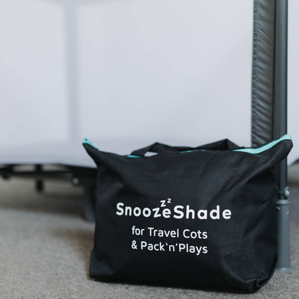 Travel Cot SnoozeShade Blackout Cover