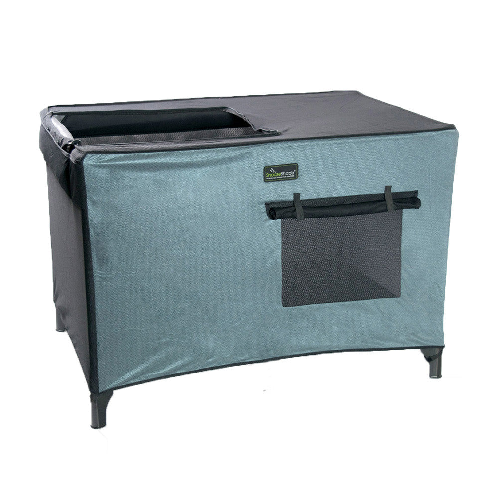 Travel Cot SnoozeShade Blackout Cover
