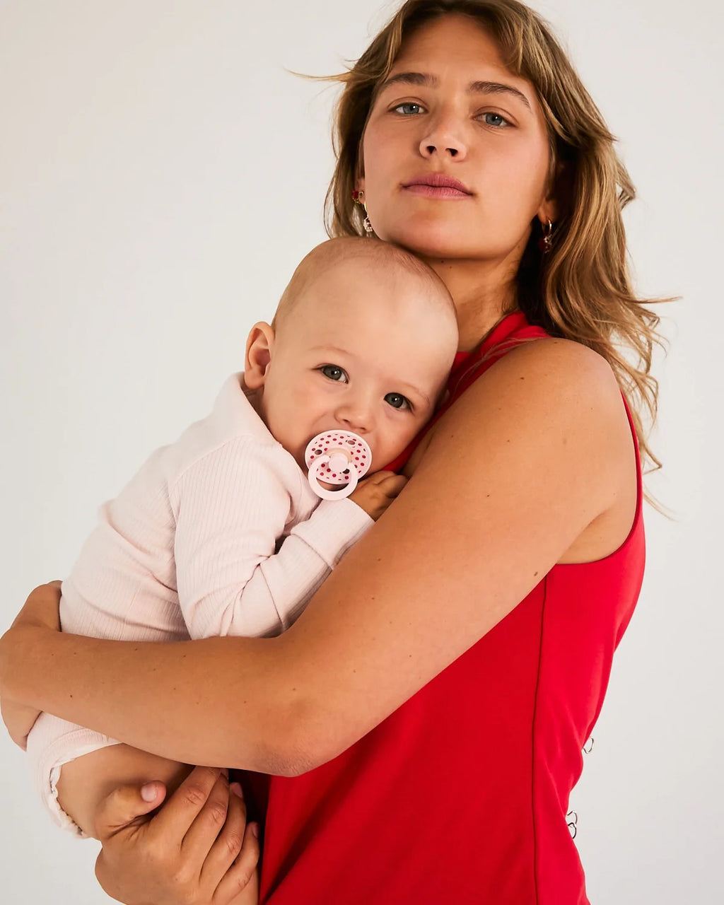 BIBS Studio Polka - Blossom/Candy Apple