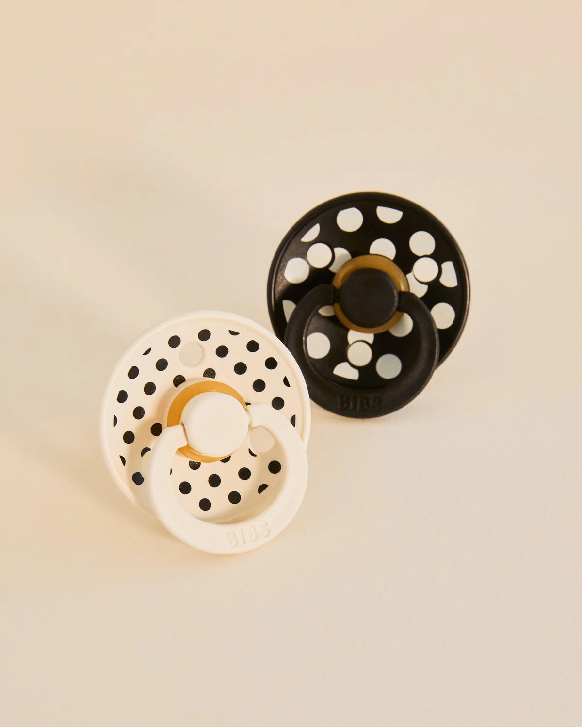 BIBS Studio Polka - Ivory/Black