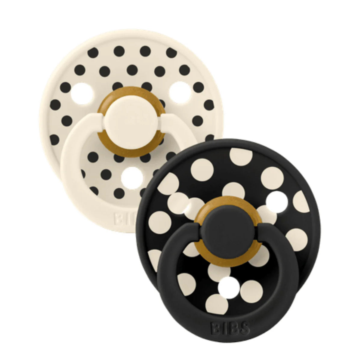 BIBS Studio Polka - Ivory/Black
