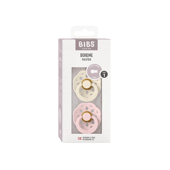 BIBS Boheme - Ivory/Blossom