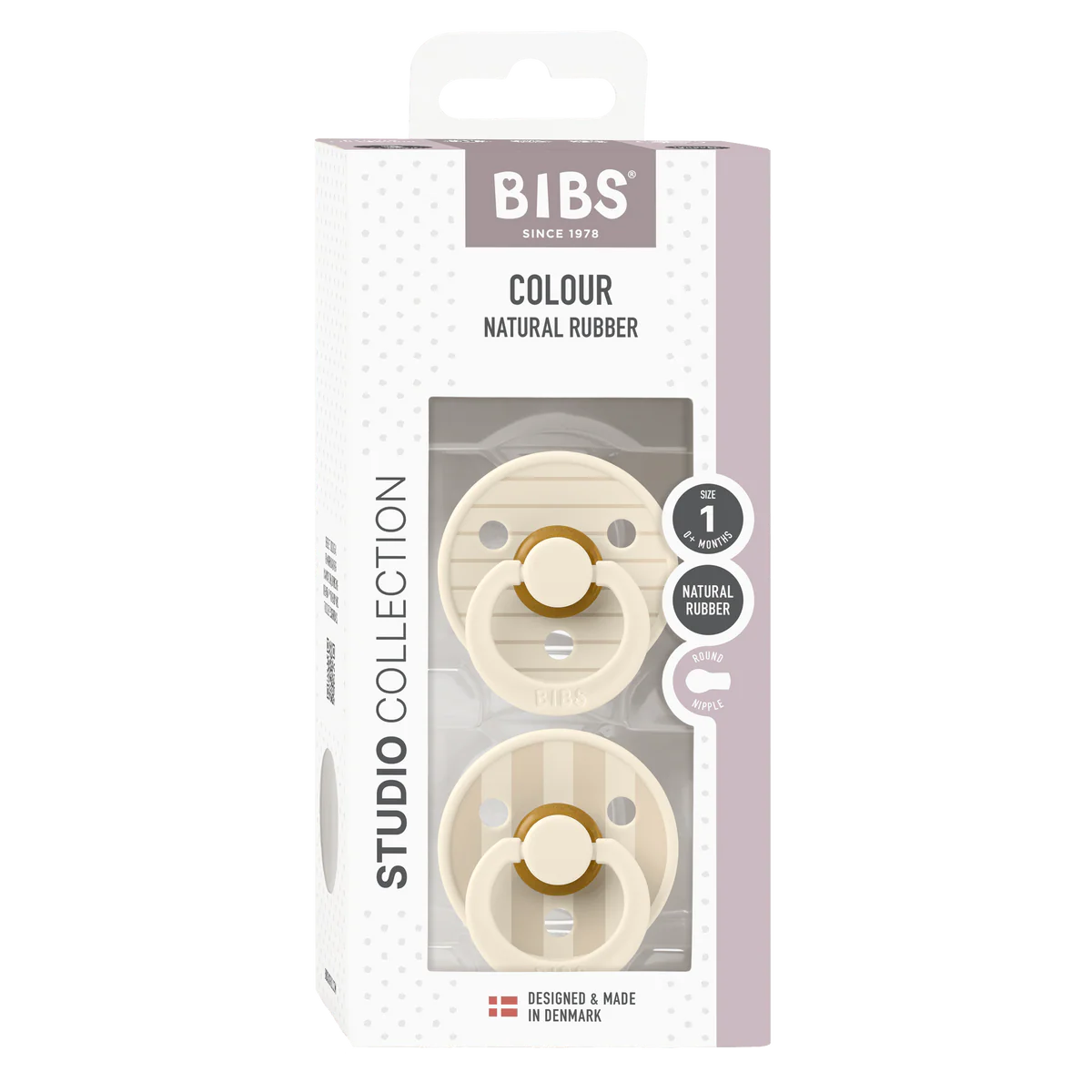 BIBS Studio - Pin Ivory/Vanilla Mix